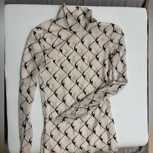 Baum und Pferdgarten turtle neck smash bodysuit top stretchy size XS